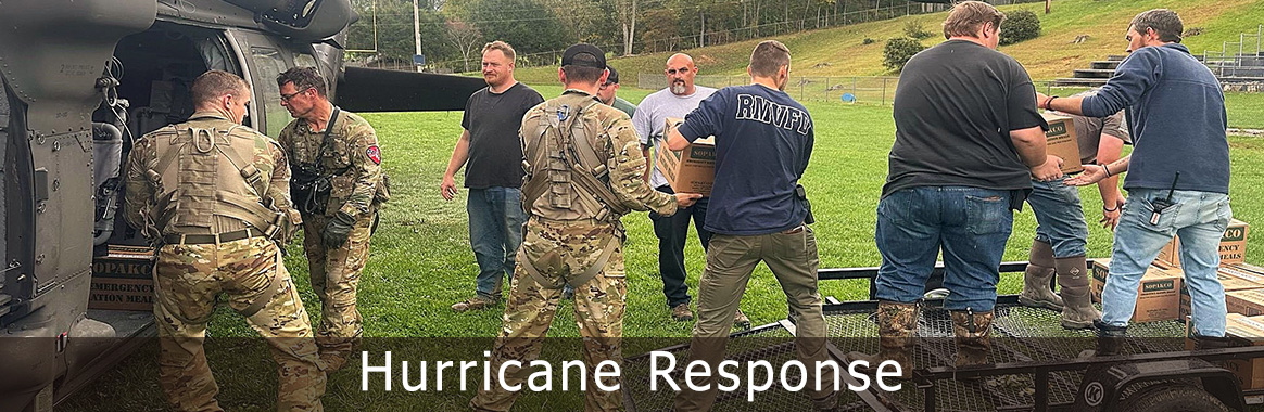 Hurricane Helene Response Banner Graphic